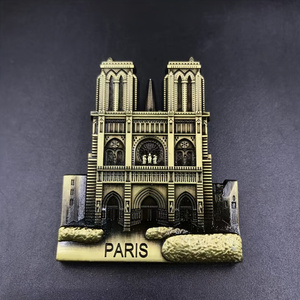Imanes de nevera de metal personalizados para París, Torre Eiffel, Arco del Triunfo, <span class=keywords><strong>Catedral</strong></span> del Sagrado Corazón - Product Image 3