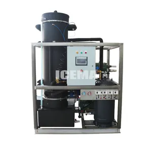 high quality 3T 5T 10T tube ice making machine ice factory/professional ice tube machine chemical plant
