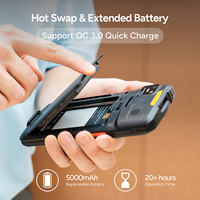 Terminal Portátil Robusto MEFERI ME61 IP67 NFC 4G con Android 13, Escáner de Código de Barras PDA para Supermercados y Tiendas