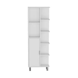 Gabinete de lino DB para dormitorio, sala de estar, cocina en diseño blanco moderno, almacenamiento de Panel de madera contemporáneo para hogar o apartamento - Product Image 1