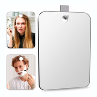 Miroir de douche incassable sans brouillard pour miroir de rasage petite tenture murale Camp vanité maquillage voyage camping miroirs