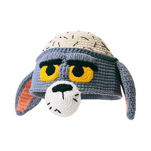 Shrek inspiré tricoté laine pull chapeau vert femmes automne et hiver chaud mignon dessin animé chapeau pour hommes - Product Image 5