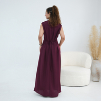 Nouvelle Abaya 2026 pour Femme, Robe Musulmane Couleur Unie Grande Taille, Cardigan Modeste, Abaya Ouverte de Dubaï avec Hijab