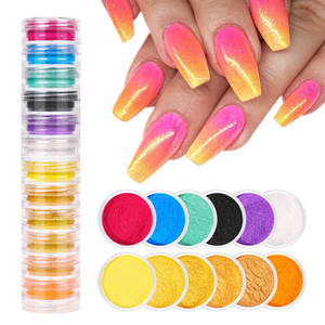 Polvo de Neón para Maquillaje, Pintura de Ojos de Alta Pigmentación, Cosmético Seguro para Rostro, Ojos y Cuerpo, Pigmento para Manicura y Arte de Uñas, Venta al Por Mayor - Product Image 2