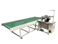 Machine à ourler semi-automatique à tension arrière robuste YUYI avec PLC pour le traitement des rideaux et des tissus 220V Garantie 1 an