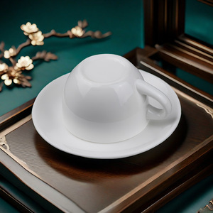 Classic Ceramic <b>Coffee</b> Mug Pure White Screen <b>Printing</b> For Giveaways Chaozhou Origin - Product Image 3