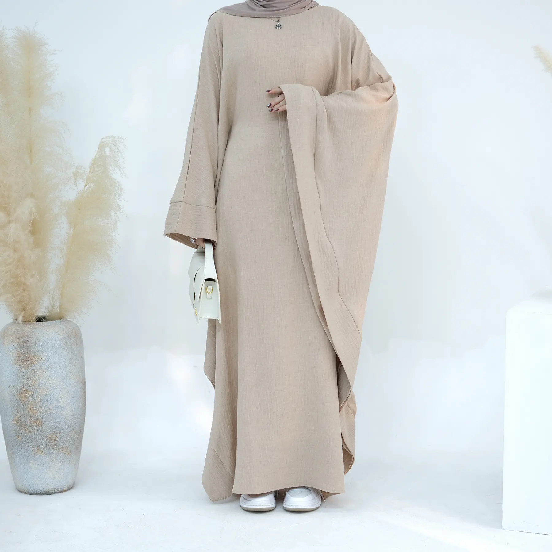 Bescheiden Jurk Gewaad Betergirl 2024 Luxe Dubai Abaya Moslim Vrouwen Modieuze Ontwerpen Fabrikanten Dubai Abayas Arabische Vrouwen