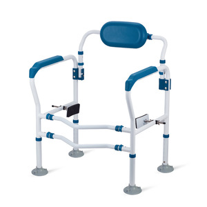 Venta directa de fábrica de pasamanos de asistencia para inodoros para personas mayores en residencias de ancianos y hospitales, y pasamanos de seguridad para - Product Image 1