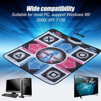 Tapis de danse pour enfants PC, antidérapant, durable, résistant à l'usure, tapis de danse TV avec USB, expérience de jeu haute sensibilité