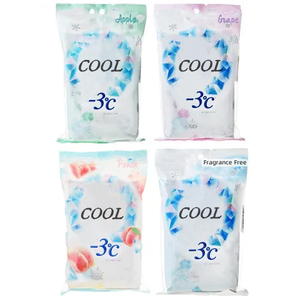 OEM orgánico no tejido enfriamiento de la piel y limpieza del sudor <span class=keywords><strong>verano</strong></span> debe tener toallitas húmedas frías - Product Image 2