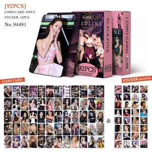 Stock exclusif transfrontalier disponible : 92 photocartes Lomo <span class=keywords><strong>BLACKPINK</strong></span> DEADLINE Tour, articles de collection KPOP pour les fans BLINK - Product Image 1
