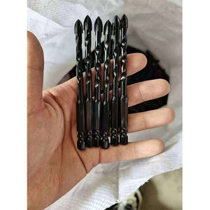 Broca central multifunción triángulo mampostería Broca helicoidal para vidrio cerámica porcelana azulejo hormigón ladrillo pared madera - Product Image 6