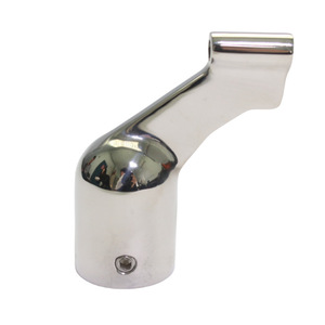 Soporte de barra transversal marina de 22 mm, soporte de acero inoxidable 316 para protección de seguridad de equipos de yates - Product Image 1