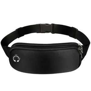 Wholesale Two Way Zipper Polyester Fanny Pack Water Repellent <b>Adjustable</b> <b>Strap</b> Women Belt Bag Casual Crossbody Waist Packs - Product Image 1