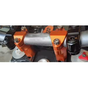 Morsetto <span class=keywords><strong>Manubrio</strong></span> RSP in Lega di Alluminio Stile Lungo 29mm, Kit Universale per <span class=keywords><strong>Moto</strong></span> - Product Image 3