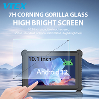 Tablet PC Tangguh 10.1 Inci MTK8788 IP67 Tahan Air 8000mAh Daya Tahan Baterai Lama Modul 4G 5G Tipe-C NFC Tablet Android Tangguh