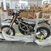 Moto tout-terrain électrique Surron Ultra Bee 2026, 24,5 kW, haute vitesse, 74 V, 60 Ah, 59 mph, 71 miles, noire, Sur Ron