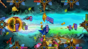 Alta calidad más popular en 2025 3 plazas Fish Game Arcade Cabinet Machines King of Treasures Plus - Product Image 5