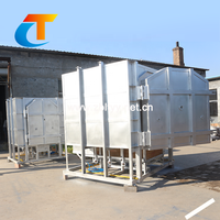 Four à poterie à gaz de 5 mètres cubes avec voiture de four