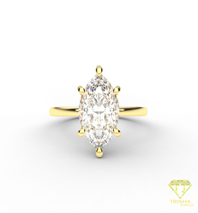Anillo de Compromiso de Moissanita de Alta Calidad para Joyería Nupcial Elegante, Eventos de Compromiso y Momentos Especiales al Mejor Precio - Product Image 6
