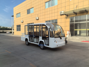 Vehículo Eléctrico Turístico de 11 Plazas con Asientos Tipo Butaca, Autobús Turístico Eléctrico, Precio de Fábrica, Transporte Especial - Product Image 6