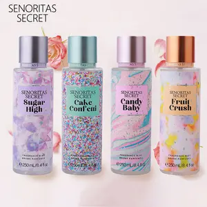 Oem 250Ml Senoritas Secret Body Mist Lady Parfum Victoria Stijl Spray Voor Vrouwen