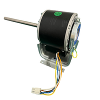 Moteur de ventilateur de bobine YDK110 220V 10W FCU monophasé en acier inoxydable à faible bruit, double arbre, bobine FP-34-102 50/60Hz