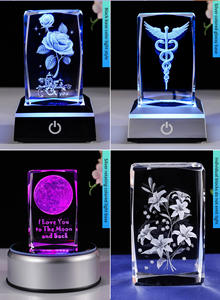 Decoración cuadrada <span class=keywords><strong>de</strong></span> cristal, portalámparas <span class=keywords><strong>de</strong></span> artes y artesanías talladas, regalo <span class=keywords><strong>de</strong></span> Festival, regalo <span class=keywords><strong>de</strong></span> San Valentín, regalo al por mayor, Navidad - Product Image 6