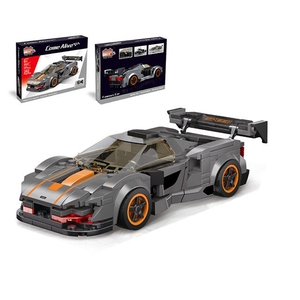 Bộ Khối Lắp Ráp Vui Nhộn Mô Hình Xe Kéo Phía Sau Khối Lắp Ráp Nhỏ Đồ Chơi Điều Khiển Vô Tuyến Cho Trẻ Em Siêu Xe - Product Image 2