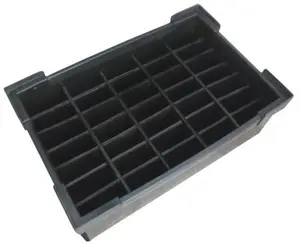 Personalización polipropileno Corflute plástico corrugado cristalería caja partición divisores separados