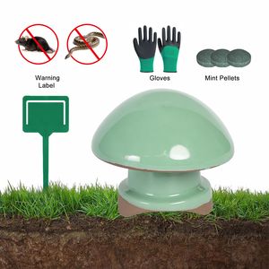 Répulsif antiparasitaire à semi-conducteurs OMNI CATCH pour souris et serpents, étanche et portable pour cours, parcs et champs maraîchers - Product Image 1
