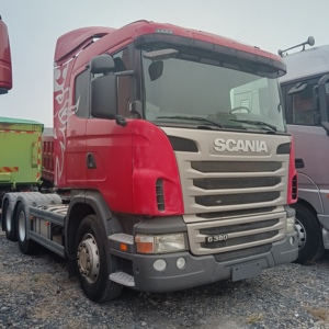 Camion <span class=keywords><strong>tracteur</strong></span> de marque allemande <span class=keywords><strong>Scania</strong></span>, de haute qualité, prix réduit, utilisé pour moteur diesel 6*4, remorques, bon état - Product Image 2