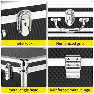 Valigetta Portautensili Piccola ed Economica in Pronta Consegna con Schiuma Personalizzata, Valigia Flight Case in Alluminio per Viaggio o Stoccaggio Strumenti - Product Image 3