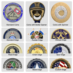 Monedas Conmemorativas de Comando Marítimo 3D de Metal Hechas a Medida por el Fabricante - Product Image 6
