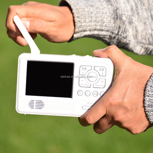 3.5 inch LCD hiển thị kỹ thuật số FM BT khẩn cấp loa chụp và dòng HD Video Capture Box mini xách tay đài phát thanh với TV - Product Image 3