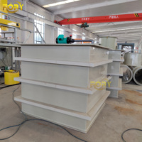Réservoir de placage électrolytique FORY PP, réservoir de placage à l'étain, réservoir de placage en acier inoxydable