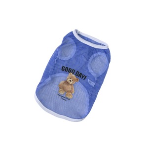 Gilet d'été en maille pour chien, imprimé ours en peluche, vêtements respirants pour animaux de compagnie, XS-6XL, pour chats et chiens - Product Image 5