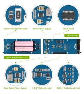 PIPPY-4B-4GB-KIT-SKU-20972คลื่น, Pippy, หุ่นยนต์เหมือนสุนัขแบบไบโอนิคแบบโอเพ่นซอร์สขับเคลื่อนโดย Raspberry Pi (OP - Product Image 6