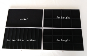 Wadah perhiasan aluminium dengan laci, wadah troli perhiasan dengan roda - Product Image 6