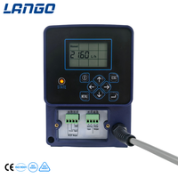 LANGO ED-M09FF OEM Pompe doseuse électromagnétique à commande pulsée 4-20mA, diaphragme PTFE, joint torique FKM, basse pression, eau potable 9L/H 7