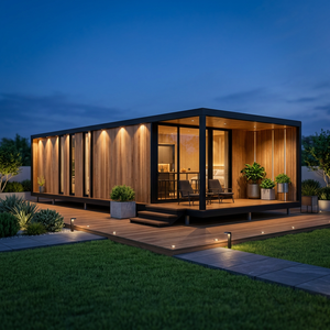 <span class=keywords><strong>Casa</strong></span> Prefabbricata Modulare Portatile da 2-3 Camere da Letto, Struttura Flat-Pack, Cabina Mobile da Giardino, Container Abitativo Moderno in Legno <span class=keywords><strong>per</strong></span> Hotel, Ville, Abitazioni Pronte all'Uso - Product Image 1