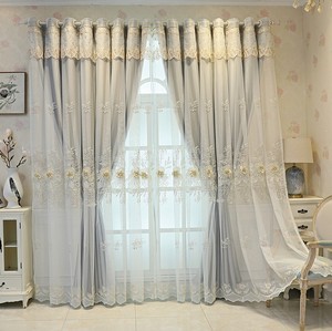 Rideau Couture Brodé Transparent : Une Touche d'Élégance pour Vos Espaces de Vie, Chambre Incluse - Product Image 2