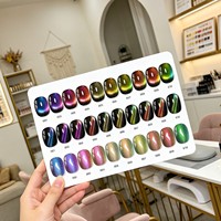 Nouveau vernis à ongles polarisé effet œil de chat style Dopamine, sans cuisson, longue tenue, non pelable, vente en gros usine
