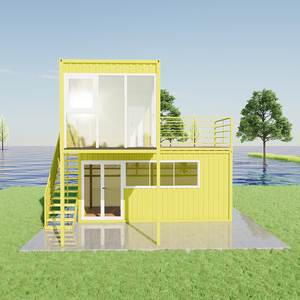 Nouvelle arrivée : maison préfabriquée en conteneur portable de fabrication chinoise, extensible et pliable, pour habitation. - Product Image 2