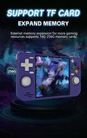 Console de jeu portable rétro RF40H avec écran IPS de 4 pouces, 30+ émulateurs classiques, 64 Go, WiFi