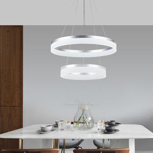 Moderne Ring Hanglampen Led Acryl Verlichtingsarmaturen Kroonluchters Moderne Eigentijdse Kroonluchter - Product Image 5