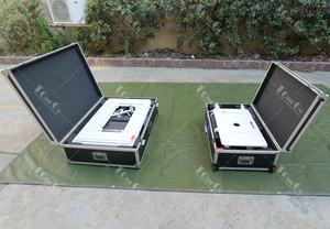 Poste de Travail Personnalisé pour <span class=keywords><strong>Disc</strong></span>-<span class=keywords><strong>Jockey</strong></span> avec Finition Blanche, Tour de Contrôleur et Podium de DJ en Contreplaqué d'Aluminium - Product Image 5