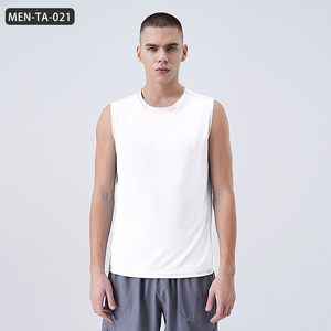 Chaleco para correr maratón para hombre, camiseta sin mangas ligera de secado rápido de verano para entrenamiento atlético, gimnasio y Deportes - Product Image 3