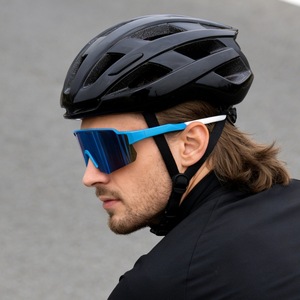 Lunettes de soleil de sport pour femmes, grande monture, lunettes de cyclisme, protection UV400, coupe-vent, alpinisme, course à pied - Product Image 3
