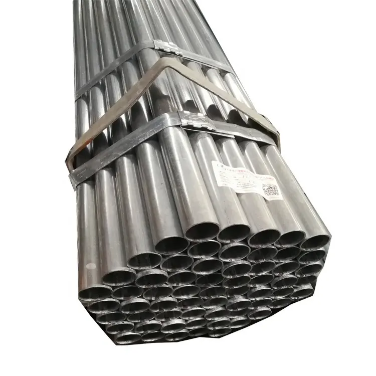 Tubo de acero galvanizado redondo ASTM A36 Q235, proveedor de tubos sin costura contra incendios, tubo de acero de 2 pulgadas, 20 tubos